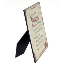 Load image into Gallery viewer, Personalized Bilbo Baggins Burglar Contract Chromaluxe Panel from The Hobbit: An Unexpected Journey