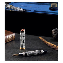Load image into Gallery viewer, Hand-Crafted Sterling Silver Montegrappa Pen from The Lord of the Rings