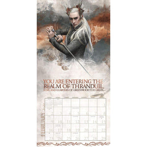 The Hobbit 2020 Wall Calendar