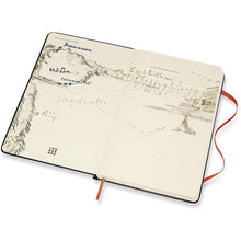 Load image into Gallery viewer, Moleskine Limited Edition The Lord of the Rings Mount Doom Notebook
